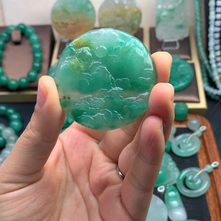 未镶嵌石英质玉珠宝半成品