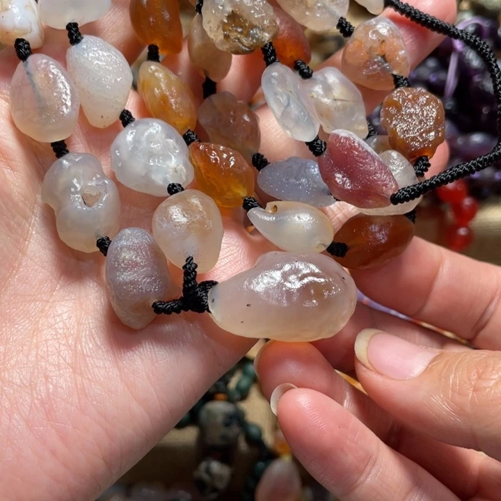 玛瑙/玉髓合金手链