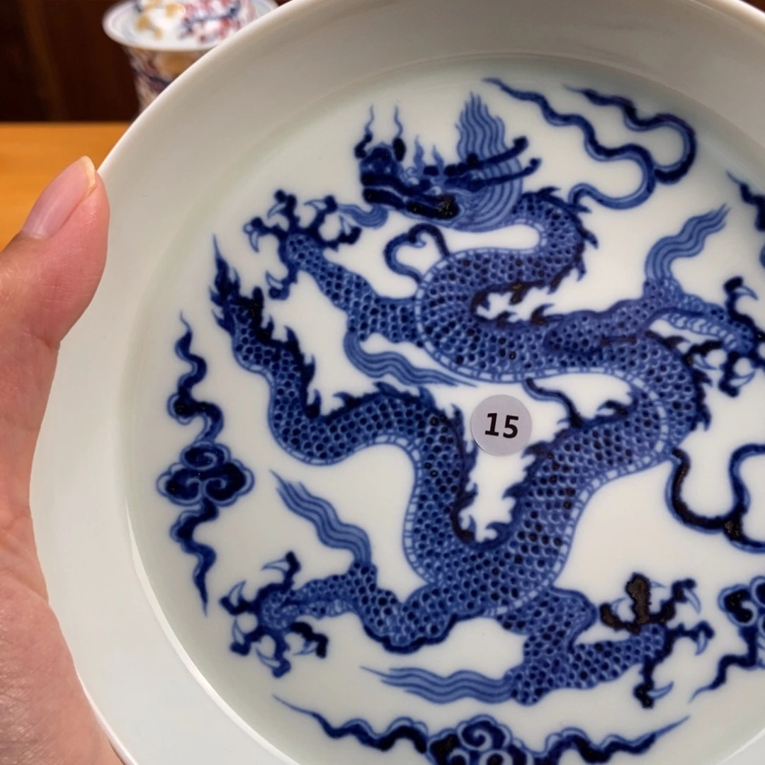 手绘现代茶具非古董
