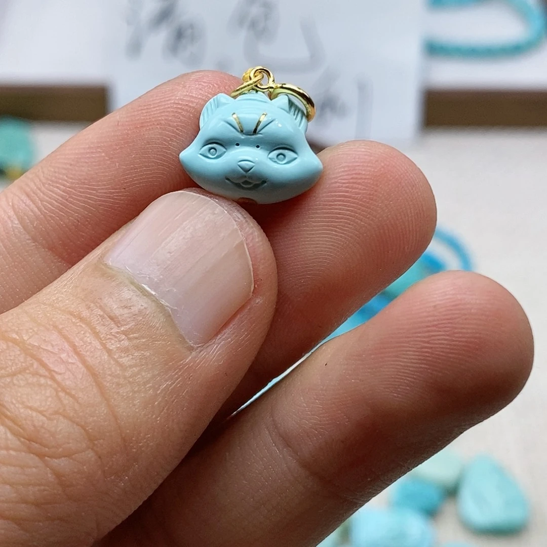 【闪购商品】未镶嵌绿松石 348一****?