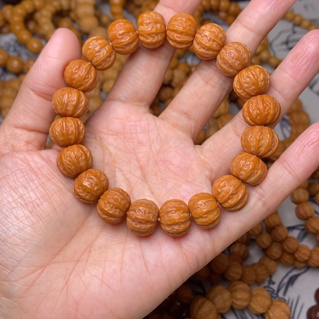 猴头核桃吊坠京八棱14加