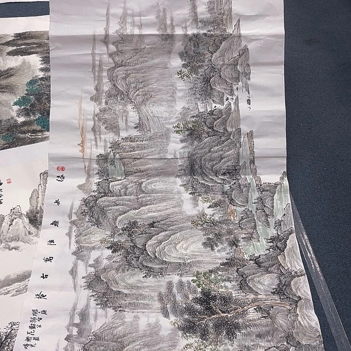 国画纯手绘字画宣纸