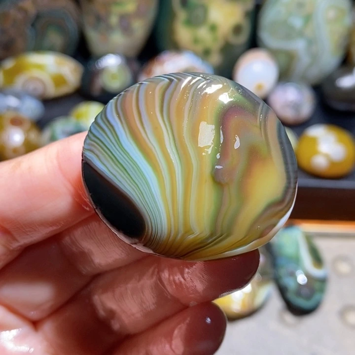 未镶嵌玛瑙/玉髓珠宝半成品29