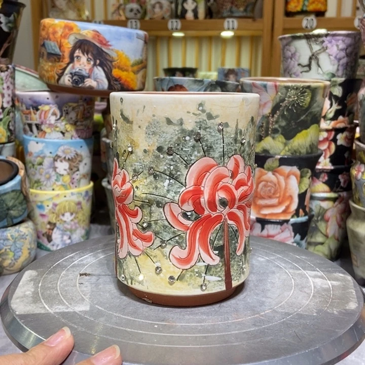 景德镇艺术手绘作品