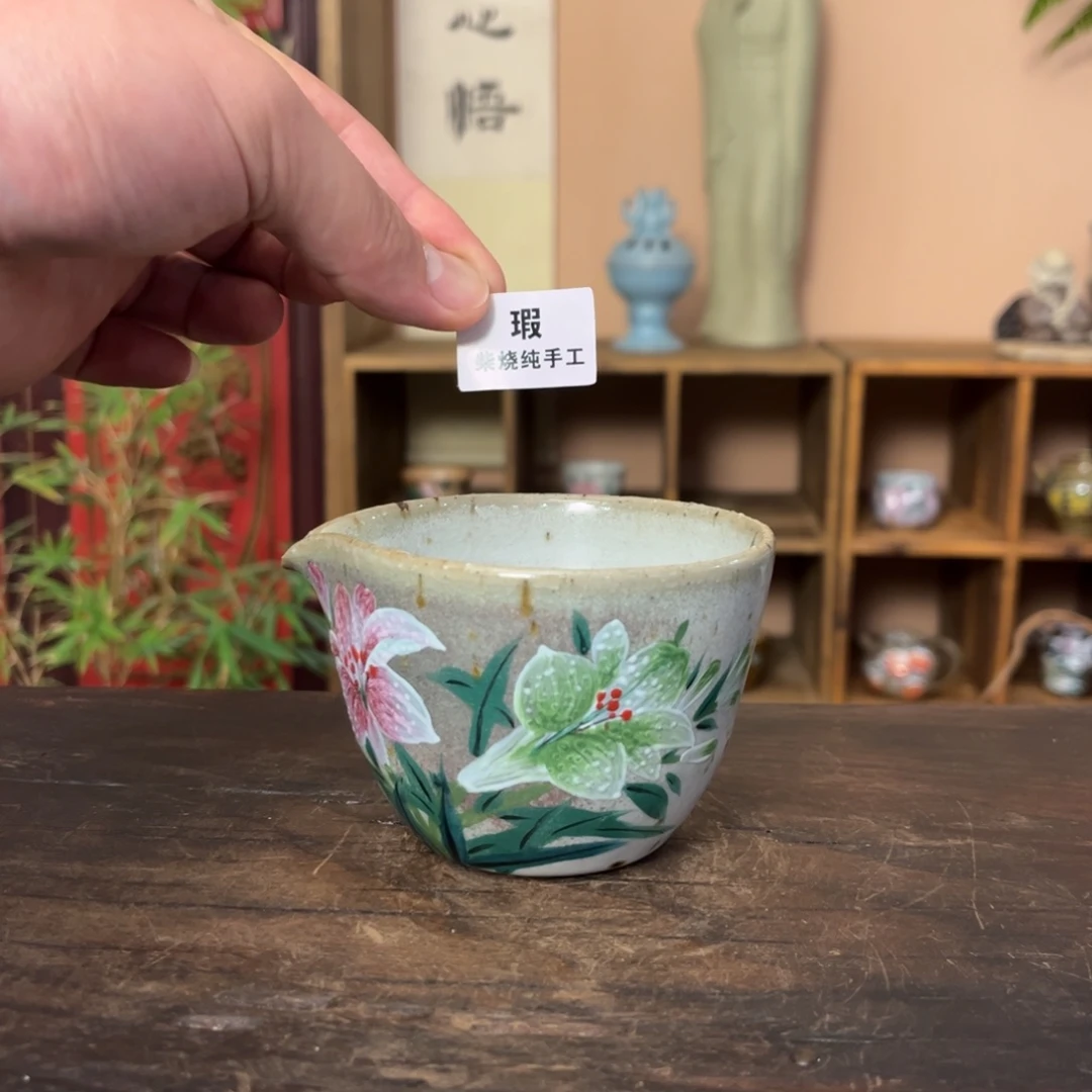 杯小**说景德镇纯手工手绘陶瓷