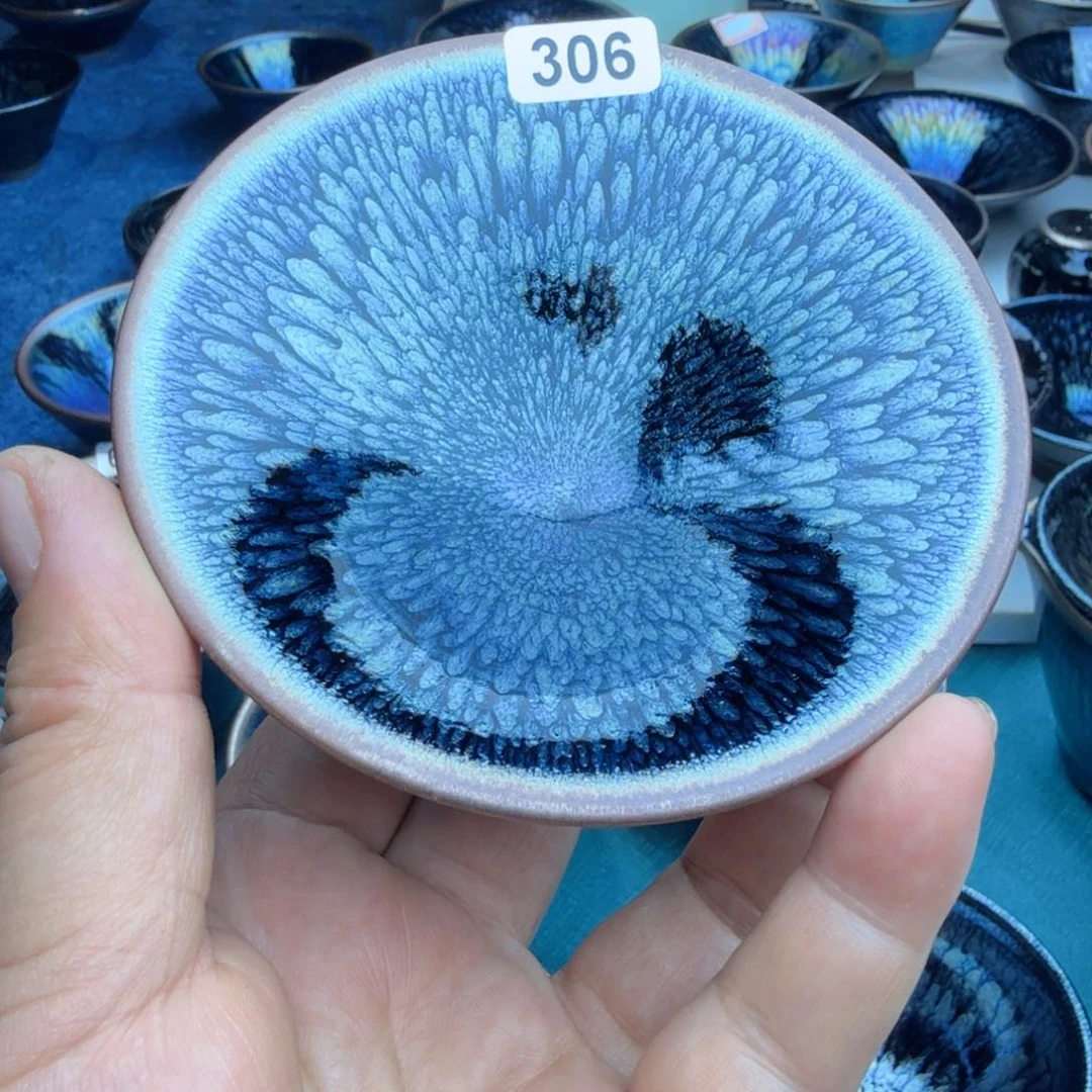 茶盏有*人秦国凤百花撇口306