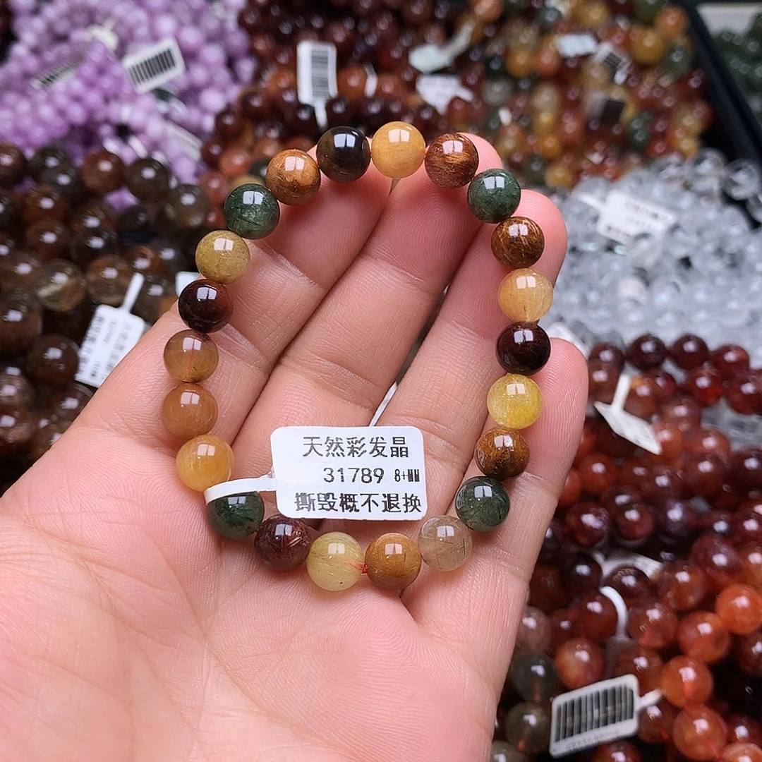 水晶未镶嵌手链，，