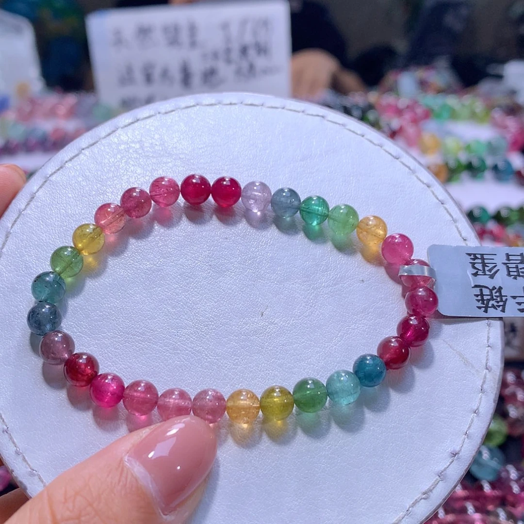 【闪购商品】未镶嵌手串碧玺6.2m
