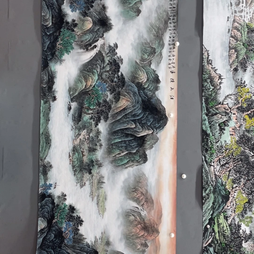 明锐老师精品小八尺画心