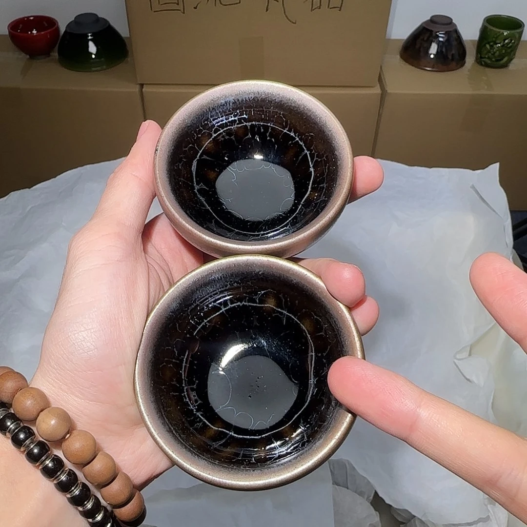 茶盏微瑕建盏，介意勿拍