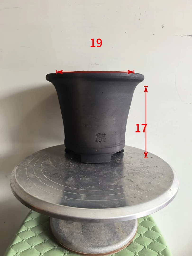 金坛泥盆小斗笠盆2只