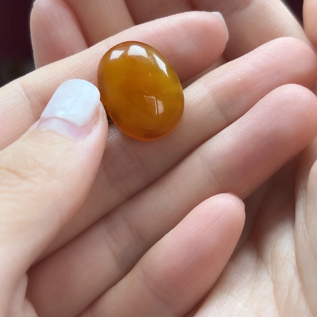 ****柔银S925镶嵌蜜蜡手链戒指