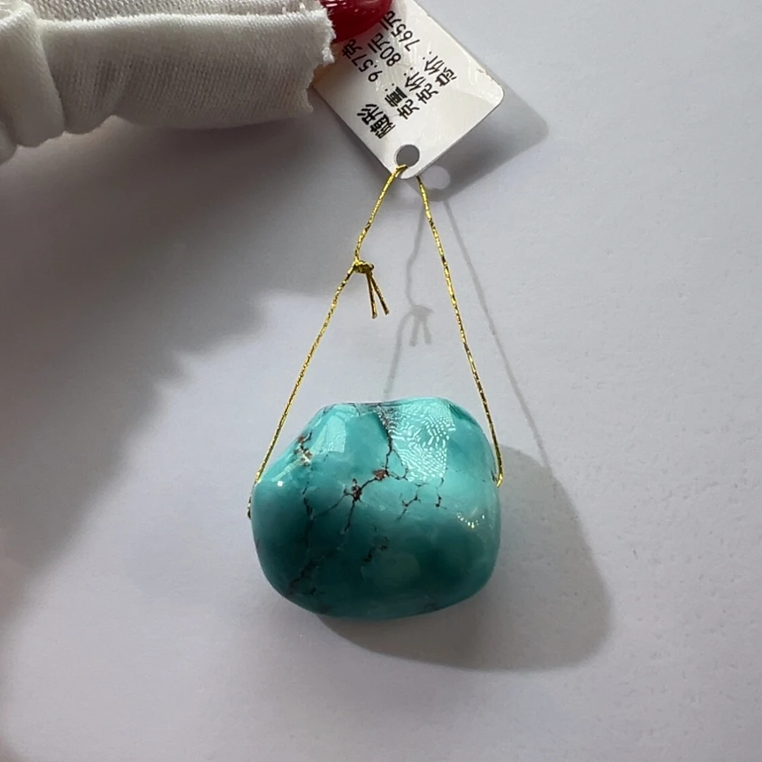 绿松石未镶嵌挂件