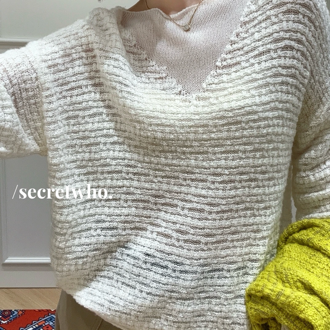 常规款纯色女薄款修身型毛针织衫半高领长袖衫