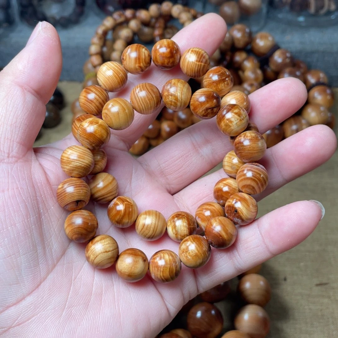 柏木（崖柏）其他1.2太行崖柏陈化闪电龙胆瑕疵珠