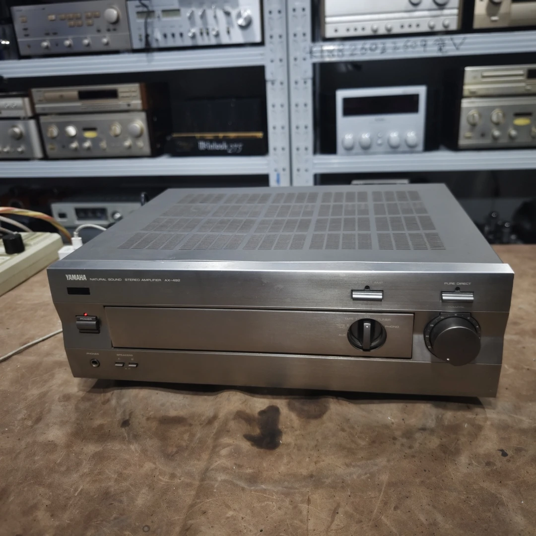 8新  二手雅马哈纯功放机492正常不包邮不支持退换货