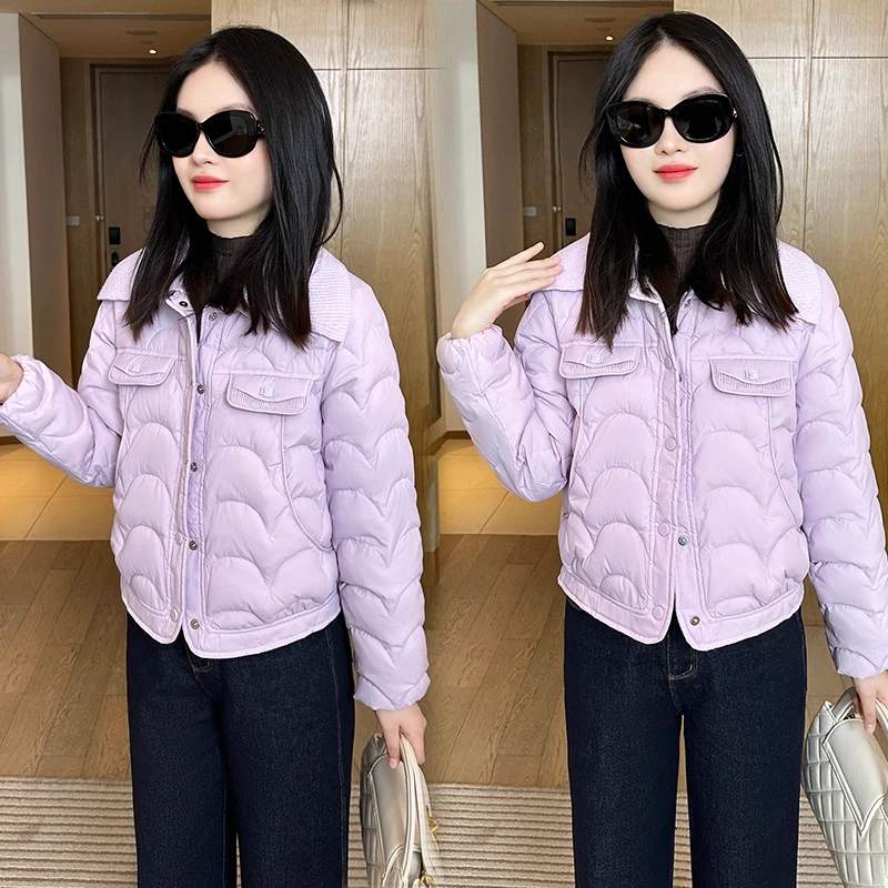 时尚休闲棉服女2025冬季新款时髦洋气减龄百搭显瘦气质保暖棉袄潮