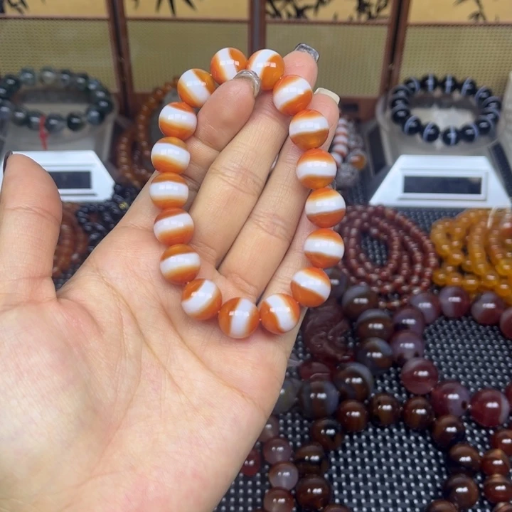 玛瑙/玉髓未镶嵌手链