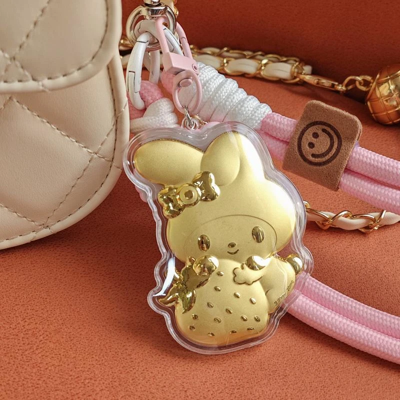 含金工艺品深圳水贝美乐蒂手机挂绳