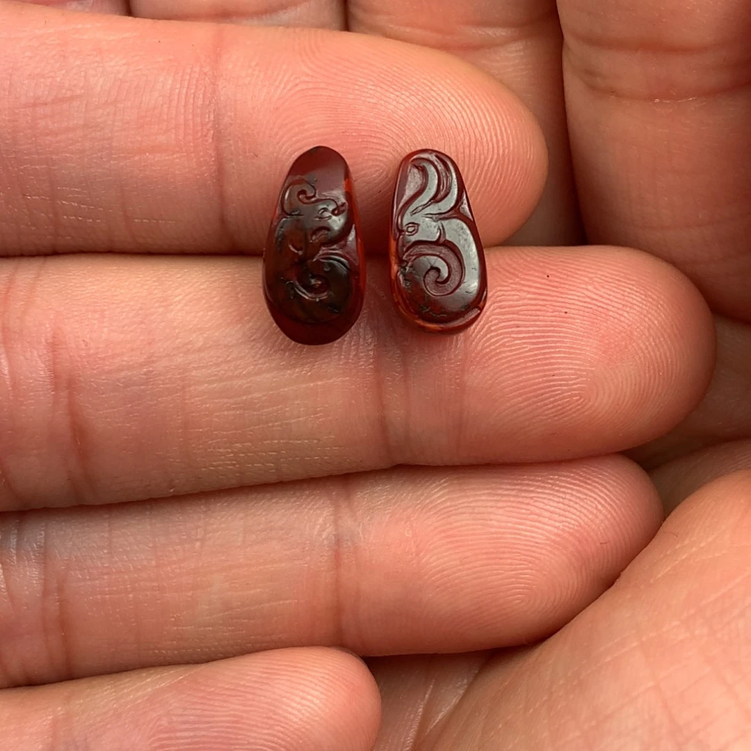 宋****南红玛瑙未镶嵌弟子珠