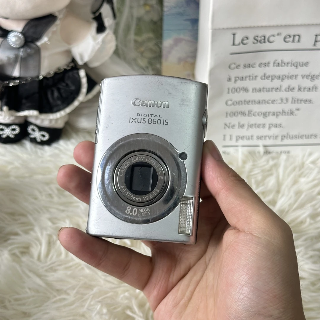 9新 Canon/佳能 佳能ixus860人像神器冷白皮网红机屏幕一个小瑕疵