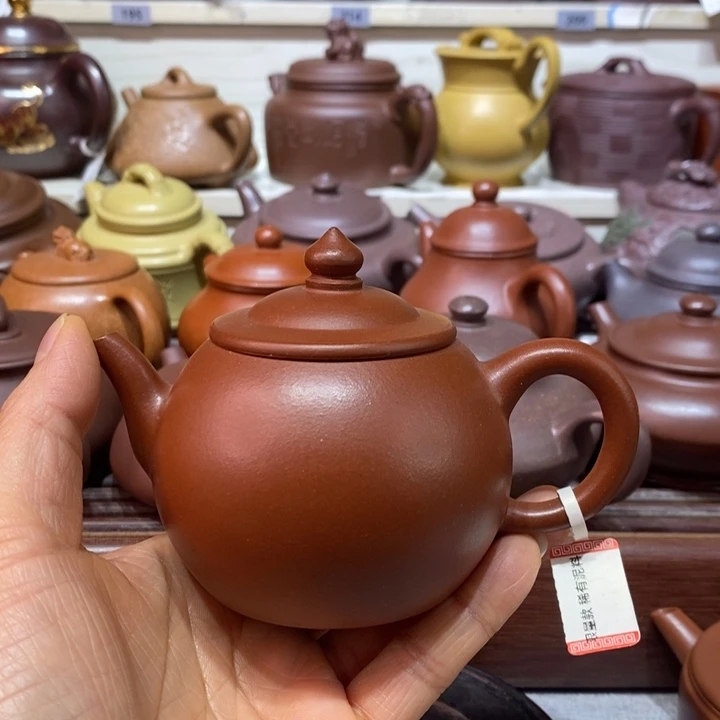茶壶紫砂微瑕处理一把