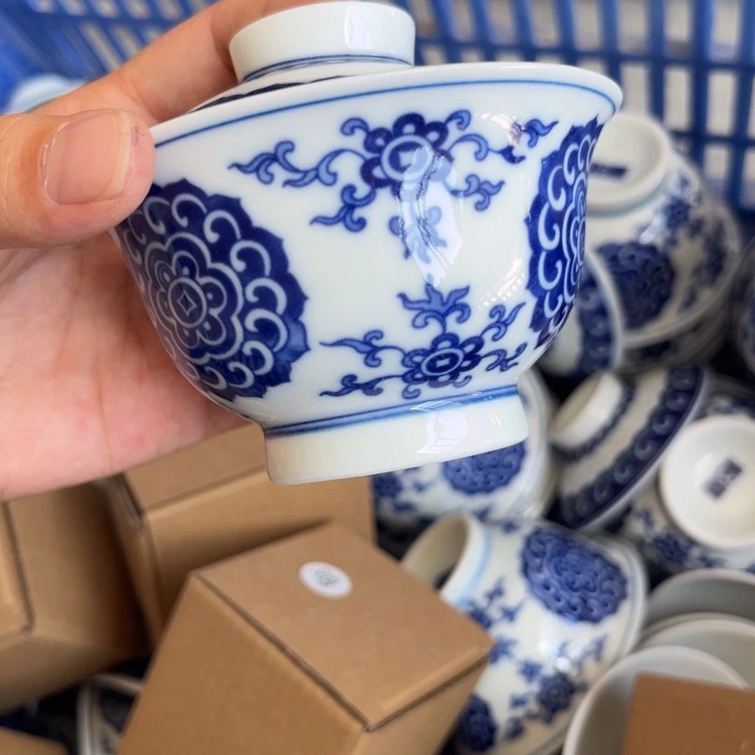 杨***哥直播展示链接勿拍勿拍景德镇高温细白瓷餐具