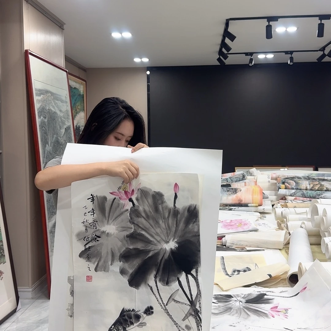 国画国画作品多次入选
