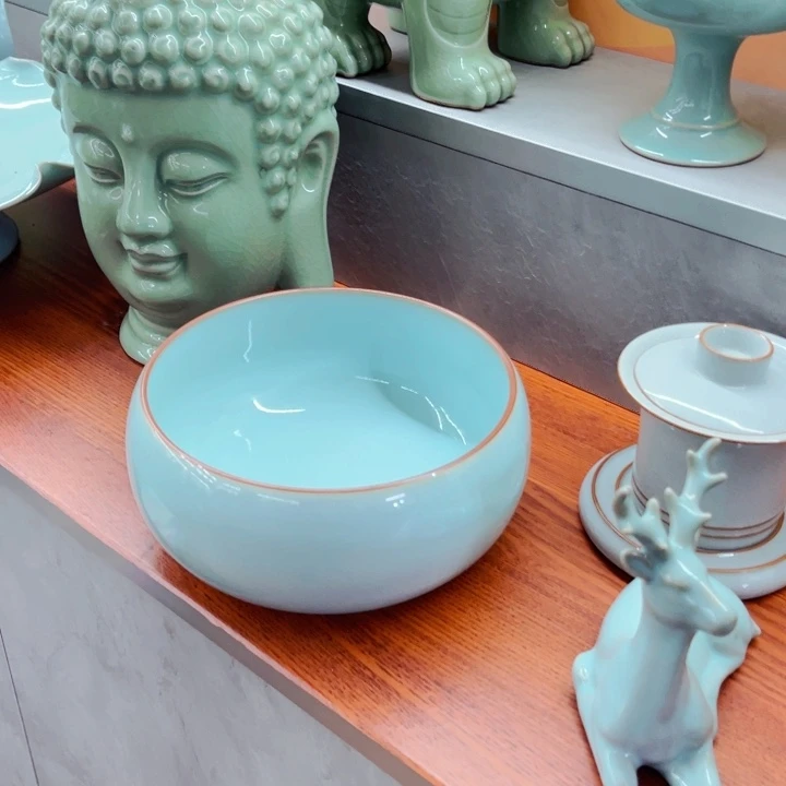 【闪购商品】汝州单壶单杯，天青，单杯