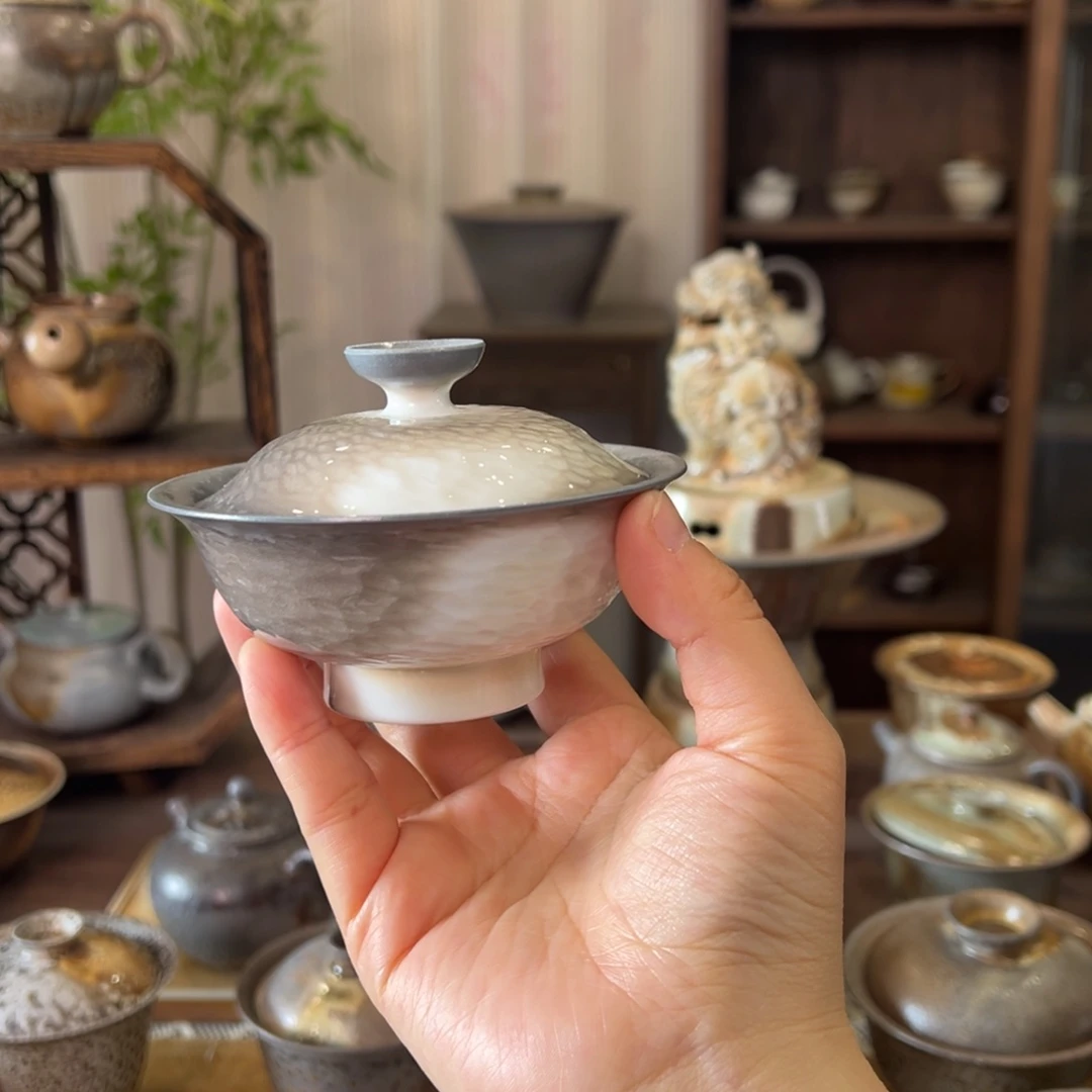 53高白小乔盖碗福利