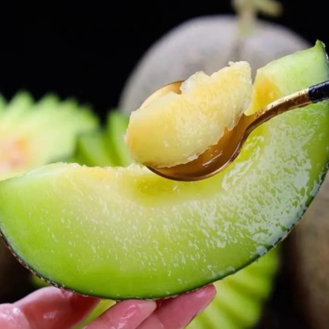 【散装】【Y】【海南冰激凌网纹瓜】（份/2颗）仅限太原六城区榆次可拍