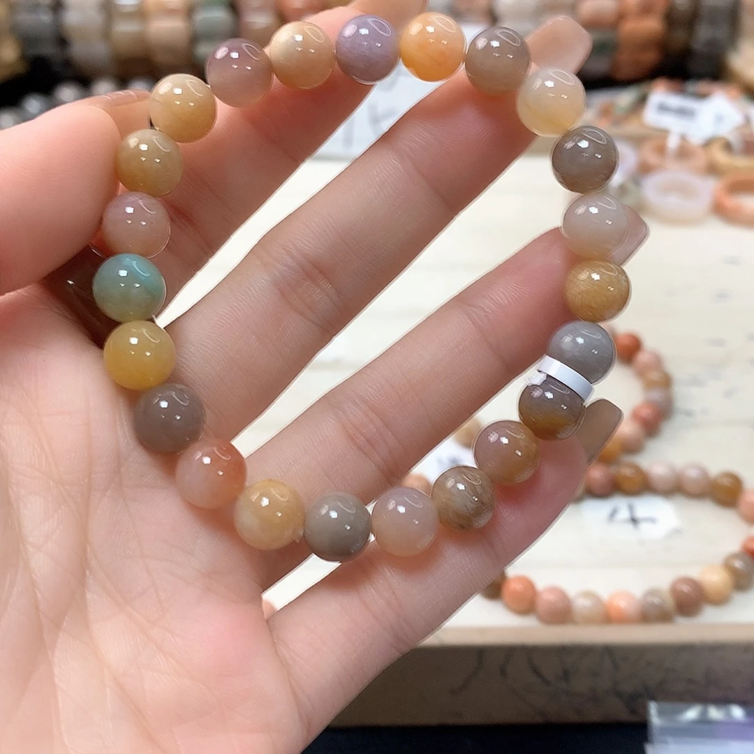 硅化珊瑚（珊瑚玉）手链未镶嵌司**画770