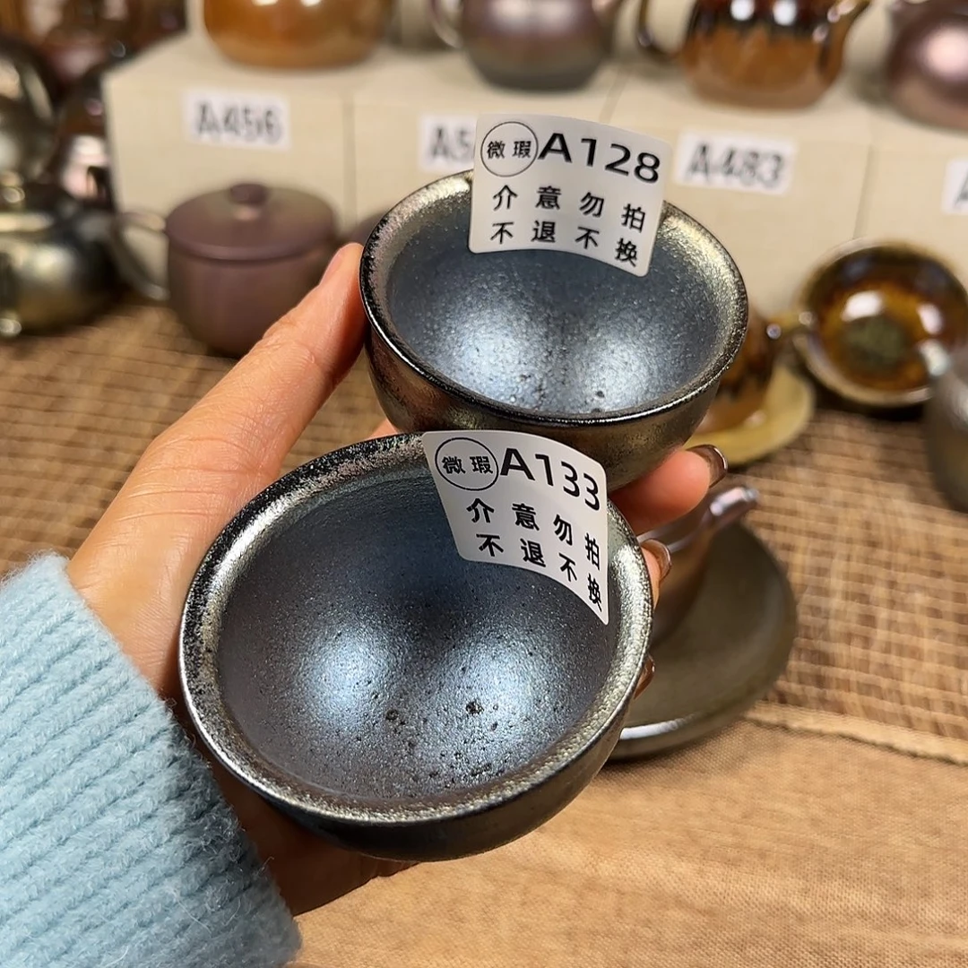 云南建水紫陶古法柴烧壶