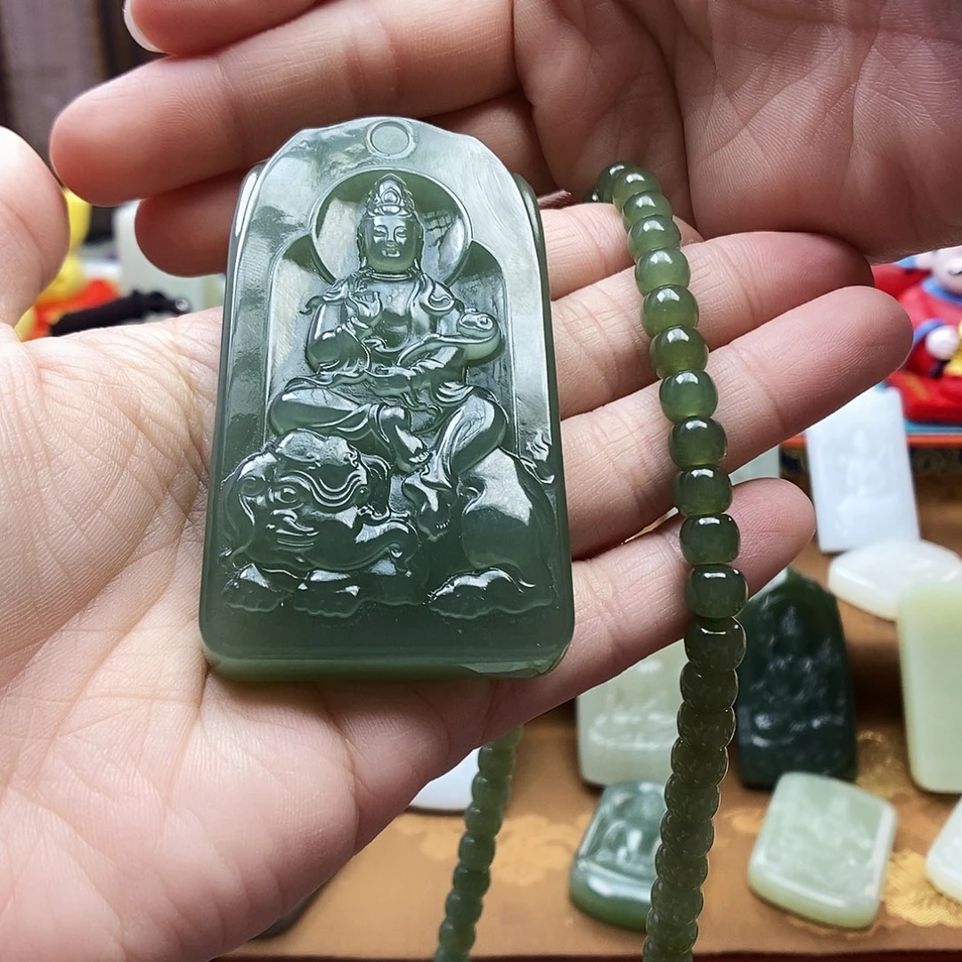 秋***舍和田玉未镶嵌颈饰