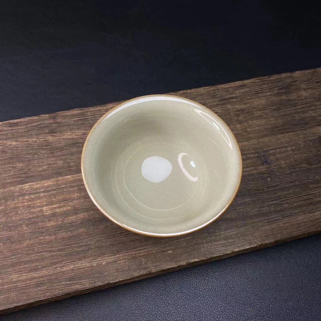 一盏双世界公碗器型建窑建盏天目盏陶瓷主人杯茶杯纯手工品茗杯茶