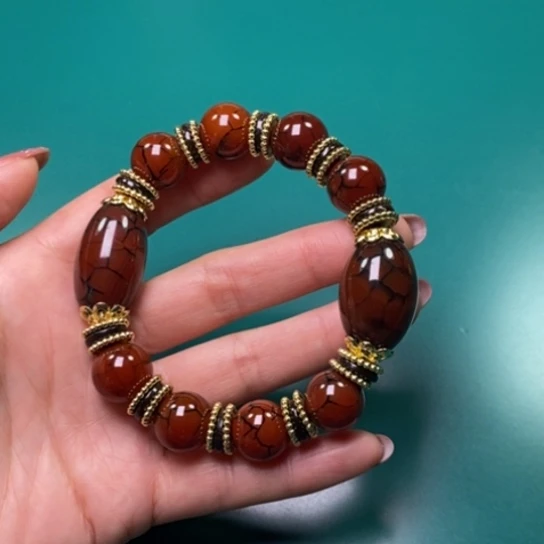 玛瑙/玉髓未镶嵌手链