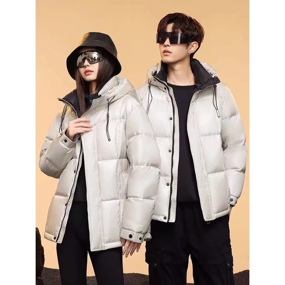 【反季特惠】1冬季情侣款休闲羽绒外套9627