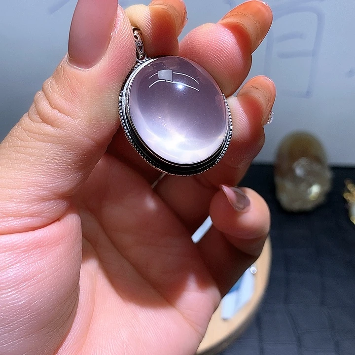 山****银S925镶嵌戒指水晶水晶
