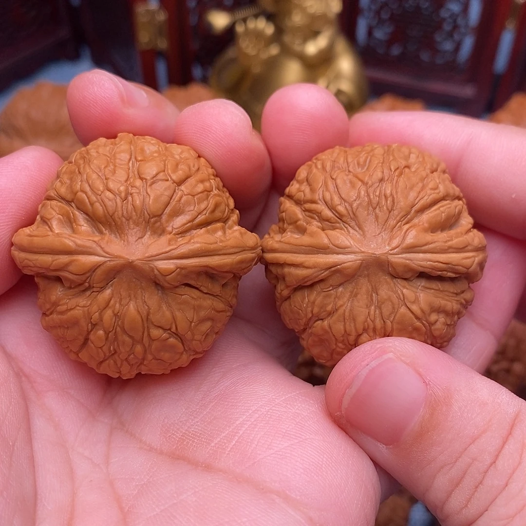 文玩核桃把件37.5全品绝配乾隆磨