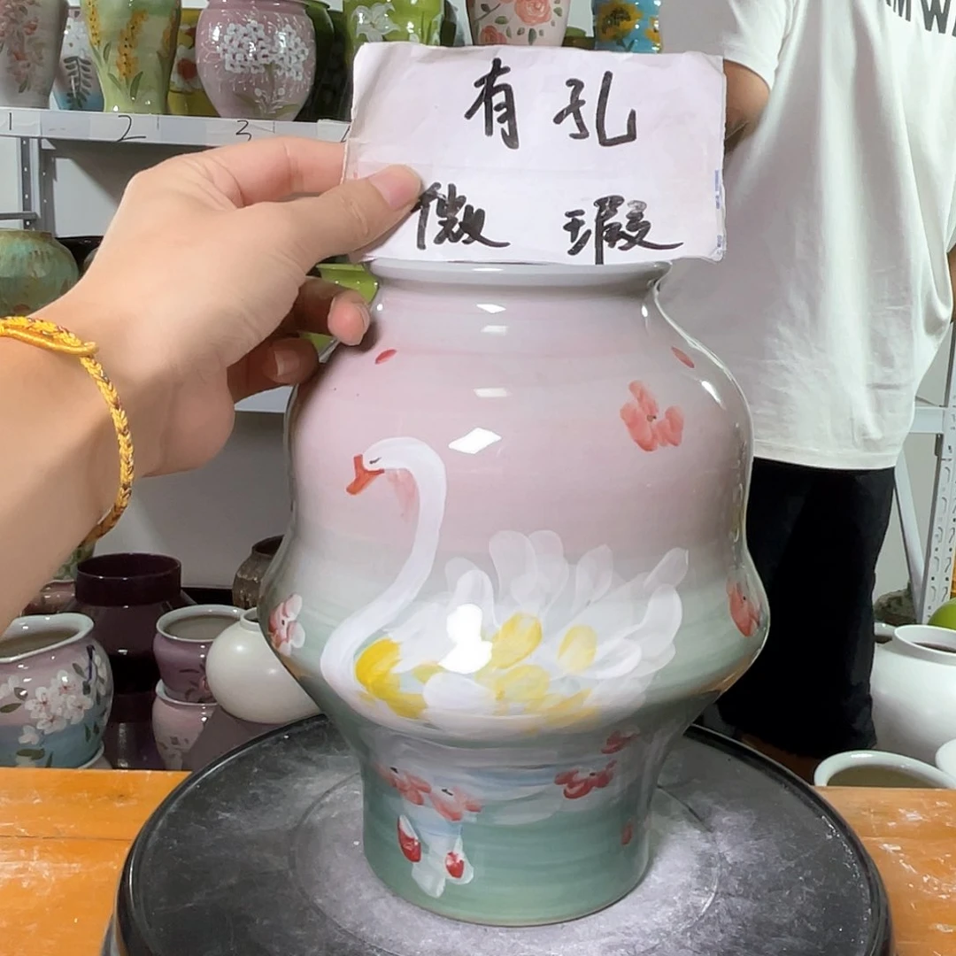 景德镇陶瓷花盆花器123