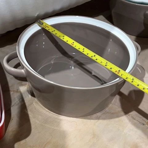 微瑕，不能明火，口径20高度9