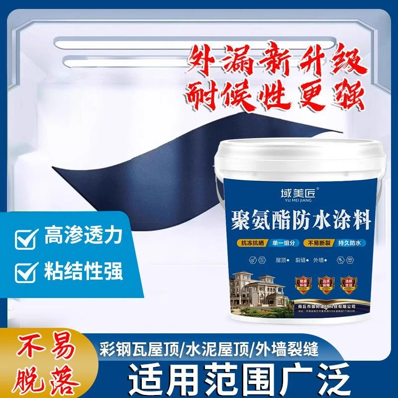 防水涂料屋顶补漏堵漏塑钢泥胶带外墙水泥地面防水涂料屋顶补漏