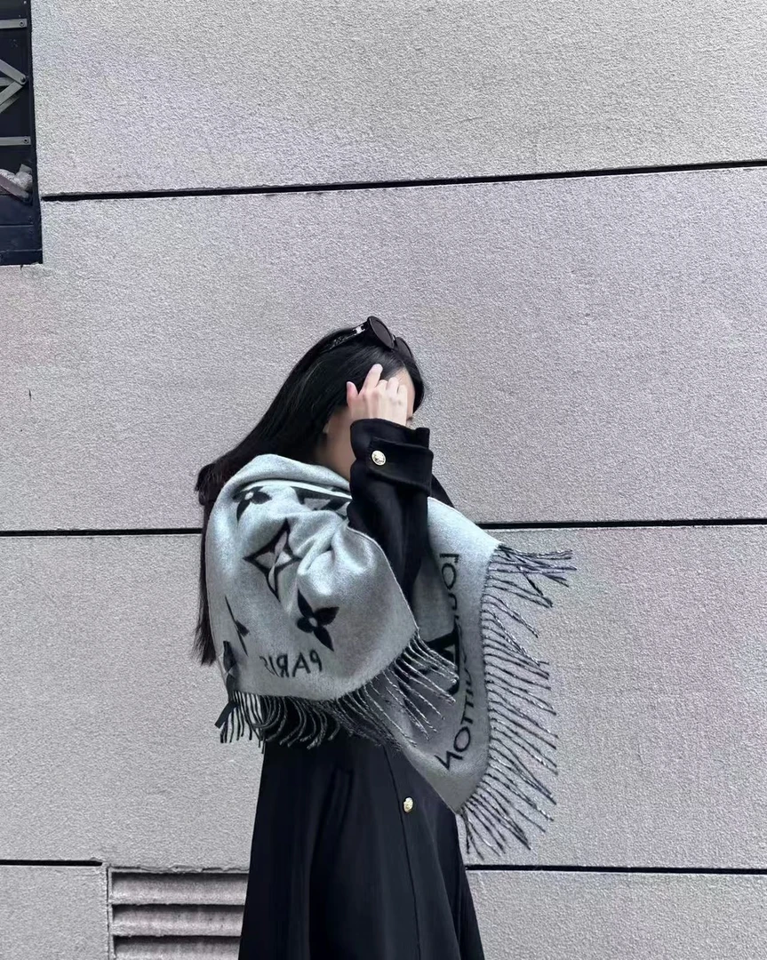 （海外版）双面提花羊绒定制款