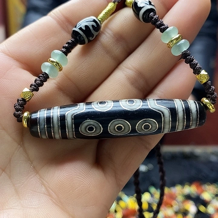 玛瑙/玉髓（覆膜）合金颈饰