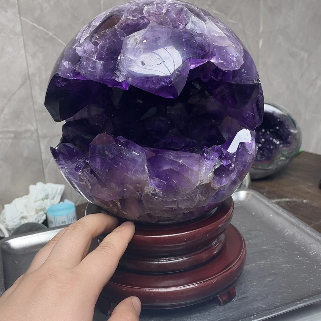 ·***·未镶嵌紫晶大型摆件（非配饰）