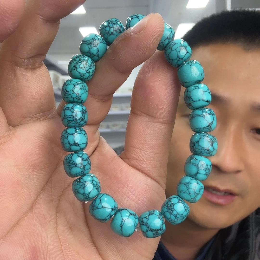 白玉菩提手串乌兰花