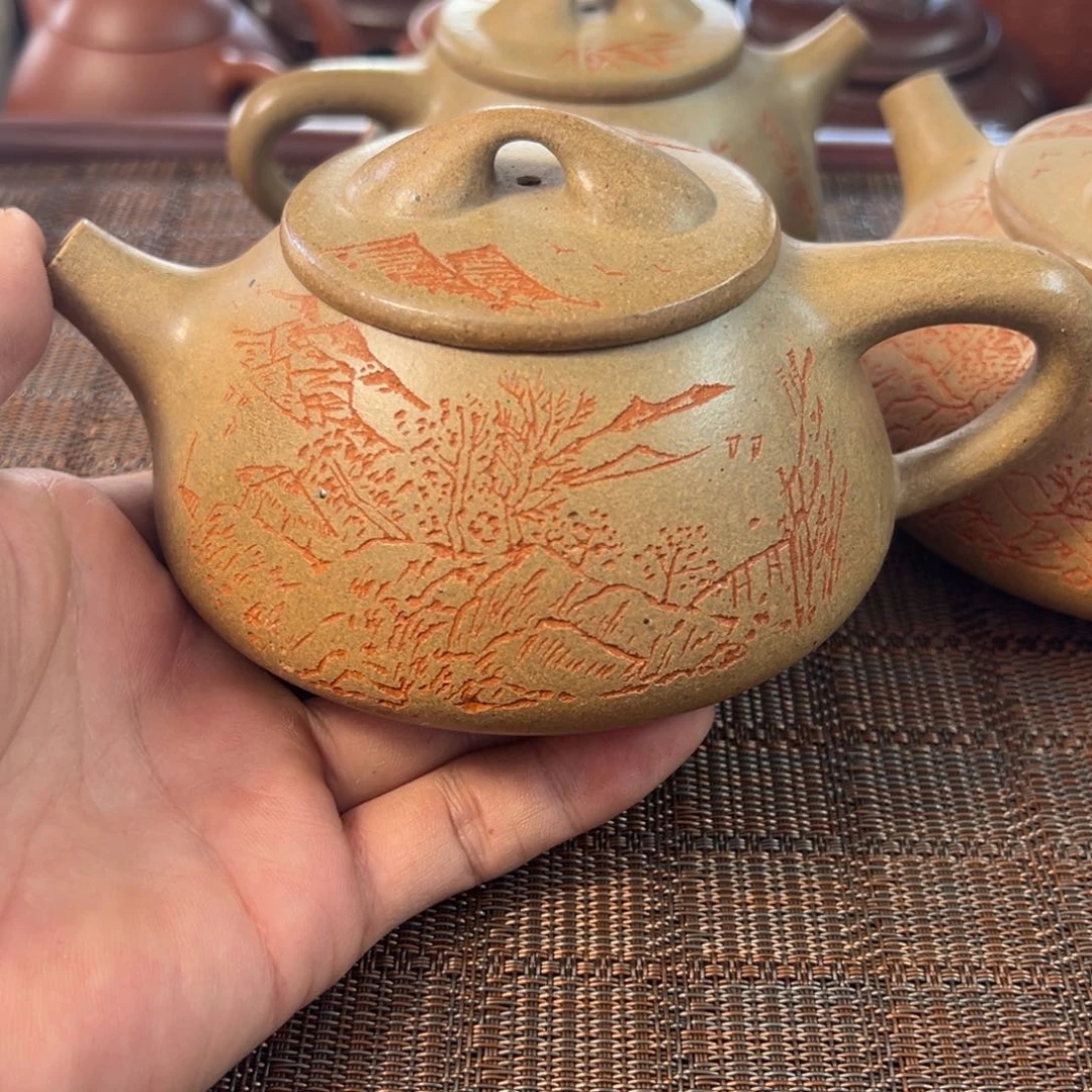 紫砂茶壶宜兴原矿紫砂壶320毫升容量