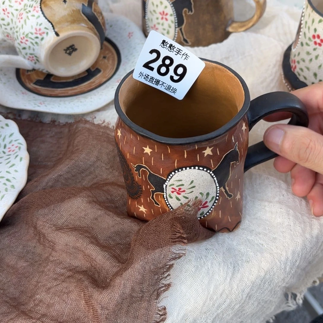 缸***号陶摆件可爱的鸭鸭鸭鸭