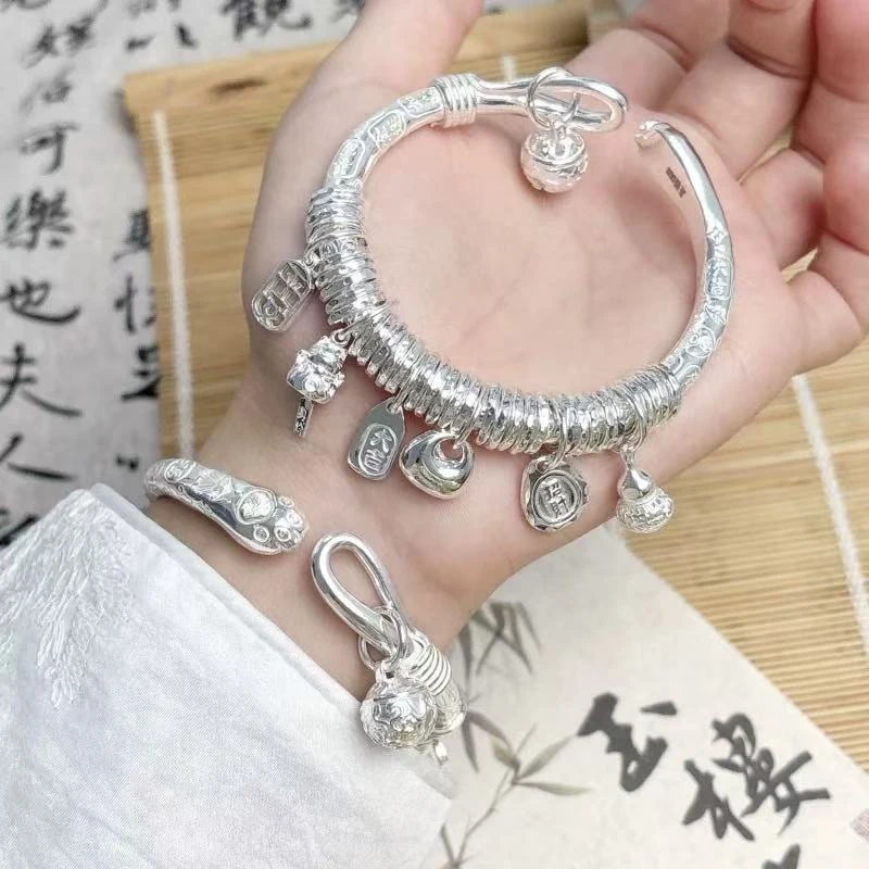 可调节猫爪盘缠风铃百搭经典气质饰品1