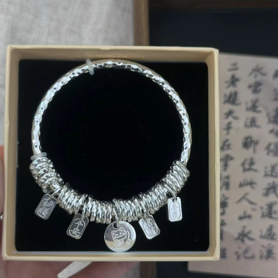 足银手镯 直播间选款时尚百搭精美手镯（YY闭口选款区）